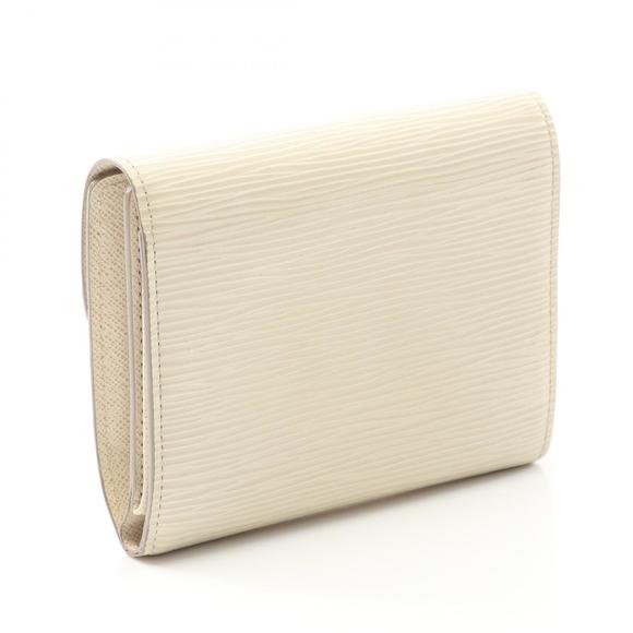 Louis Vuitton Wallet White Joy Portefeuille Tri Leather Epi - Picture 1 of 8
